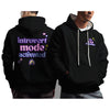 The Artful Sunshine | INTROVERT MODE | Contrast Hoodie | Good Game Apparel