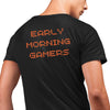 Early Morning Gamers | ORANGE | Premium T-Shirt | Good Game Apparel