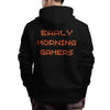 Early Morning Gamers | ORANGE | Premium Hoodie | Good Game Apparel
