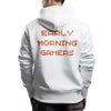 Early Morning Gamers | ORANGE | Premium Hoodie | Good Game Apparel