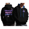 The Artful Sunshine | INTROVERT MODE | Contrast Hoodie | Good Game Apparel