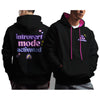 The Artful Sunshine | INTROVERT MODE | Contrast Hoodie | Good Game Apparel