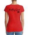 MattBoySlim100 | Womens V-Neck T-Shirt | Good Game Apparel