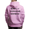 Early Morning Gamers | BLACK | Premium Hoodie | Good Game Apparel