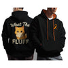 MS Warrior Gaming | WHAT THE FLUFF | Contrast Pullover Hoodie | Good Game Apparel