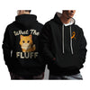 MS Warrior Gaming | WHAT THE FLUFF | Contrast Pullover Hoodie | Good Game Apparel