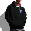 Azure Foxxy | Contrast Pullover Hoodie | Good Game Apparel