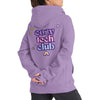 The Artful Sunshine | COSY TECH CLUB | Cross Neck Hoodie