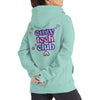 The Artful Sunshine | COSY TECH CLUB | Cross Neck Hoodie