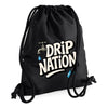 Drip Nation | Cotton Gym Bag | Good Game Apparel