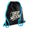 Drip Nation | Cotton Gym Bag | Good Game Apparel