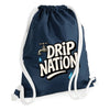Drip Nation | Cotton Gym Bag | Good Game Apparel