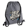 Drip Nation | Cotton Gym Bag | Good Game Apparel