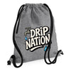 Drip Nation | Cotton Gym Bag | Good Game Apparel