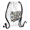 Drip Nation | Cotton Gym Bag | Good Game Apparel
