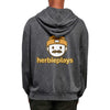 Herbie Plays | FACE LOGO | Acid Wash Oversize Hoodie | Good Game Apparel