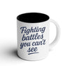 Brave Threads | FIGHTING BATTLES | Ceramic Coffee Mug | Good Game Apparel