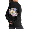 The Artful Sunshine | GAME ON | Cross Neck Hoodie