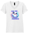 Ivy Snow | VAN PRINCESS | Women's V-Neck T-Shirt | Good Game Apparel