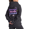 The Artful Sunshine | INTROVERT MODE | Cross Neck Hoodie