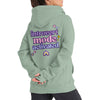 The Artful Sunshine | INTROVERT MODE | Cross Neck Hoodie