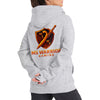 MS Warrior | SHIELD | Cross Neck Hoodie
