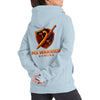 MS Warrior | SHIELD | Cross Neck Hoodie