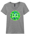 Ivy Snow | NEON IVY | Women's V-Neck T-Shirt | Good Game Apparel