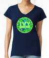 Ivy Snow | NEON IVY | Women's V-Neck T-Shirt | Good Game Apparel