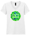 Ivy Snow | NEON IVY | Women's V-Neck T-Shirt | Good Game Apparel