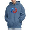 Noodles | RED-BLUE | Heavy Hoodie