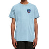 Duncanator | BLUE | Acid Wash Tee