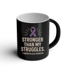 Brave Threads | STRONGER THAN MY STRUGGLES | Ceramic Coffee Mug | Good Game Apparel
