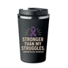 Brave Threads | STRONGER THAN MY STRUGGLES | Double Wall Coffee Tumble | Good Game Apparel