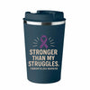 Brave Threads | STRONGER THAN MY STRUGGLES | Double Wall Coffee Tumble | Good Game Apparel