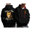 MS Warrior Gaming | WHAT THE FLUFF | Contrast Pullover Hoodie | Good Game Apparel