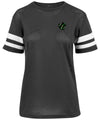 The Mad Tatter | Women's Mesh Stripe Tee | Good Game Apparel