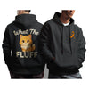 MS Warrior Gaming | WHAT THE FLUFF | Contrast Pullover Hoodie | Good Game Apparel
