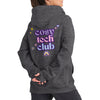 The Artful Sunshine | COSY TECH CLUB | Cross Neck Hoodie